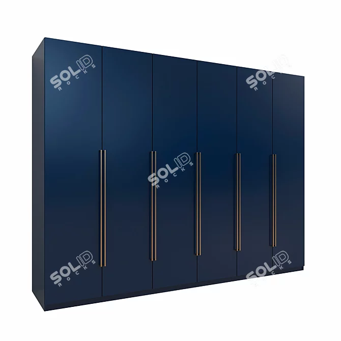 Gramercy 2014 Armoire Closet 3D model image 2