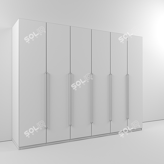 Gramercy 2014 Armoire Closet 3D model image 3