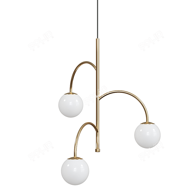 Minimalist Pendant Light 27 3D model image 5