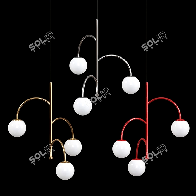 Minimalist Pendant Light 27 3D model image 8