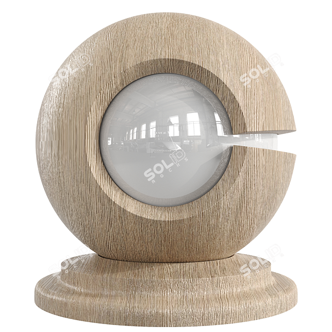Oak Wood Texture Pack 3D model image 3