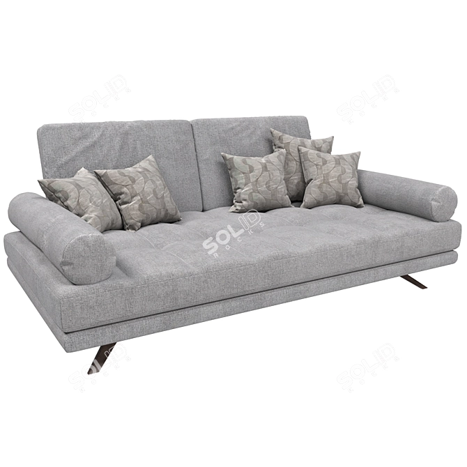 Armonico Relaxing Reading Television Sofa 3D model image 2