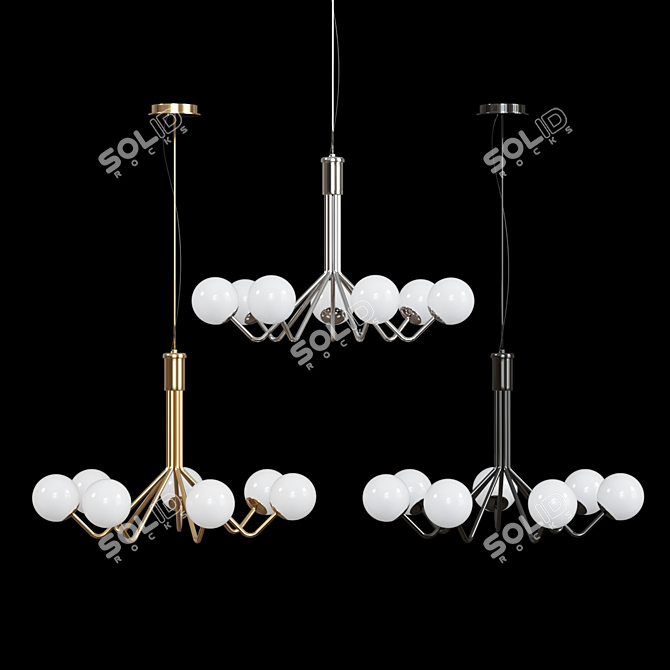 28 Pendant Light 3D model image 1