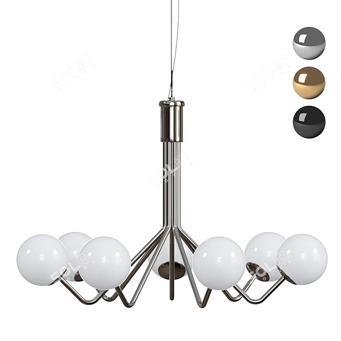 28 Pendant Light 3D model image 6