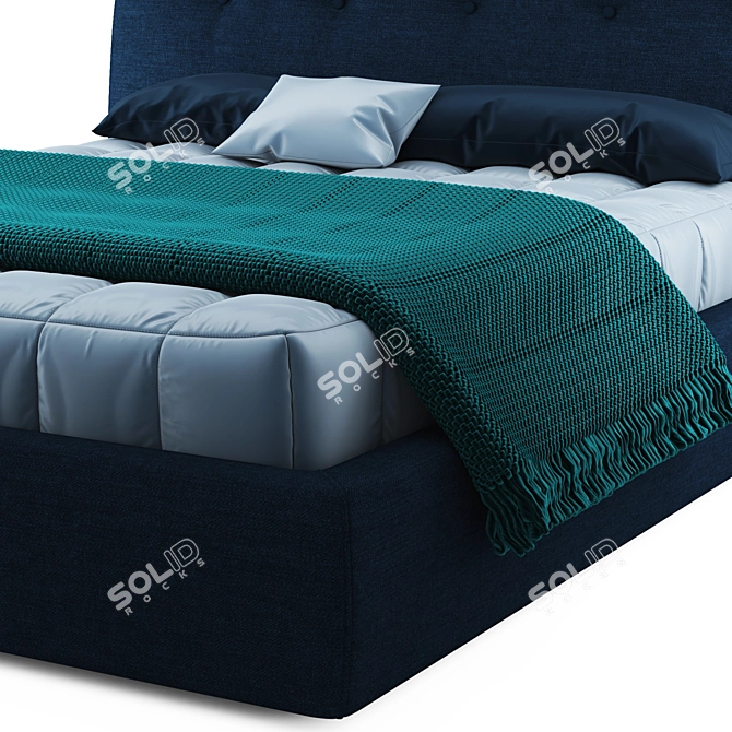 Sophie Bodema King Size Bed 3D model image 5