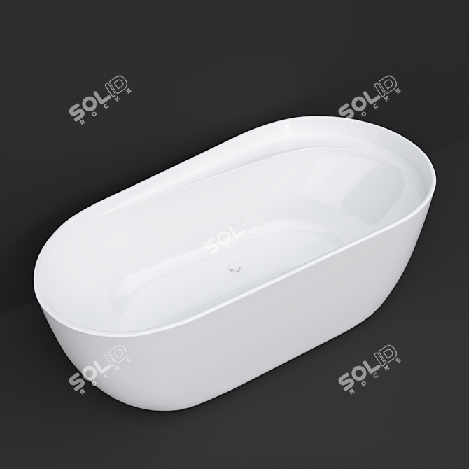 Luxury Noken Liem Bathtub 3D model image 1