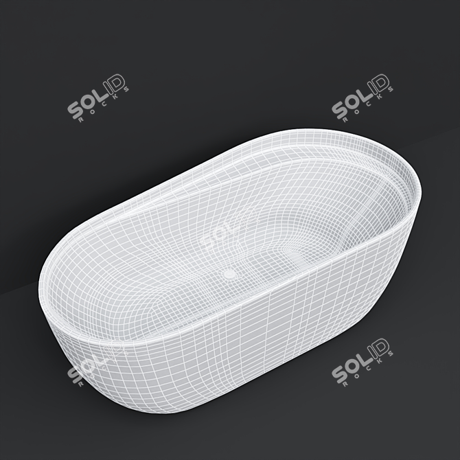 Luxury Noken Liem Bathtub 3D model image 6