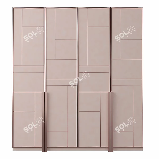 Pink Dreams Wardrobe 3D model image 2