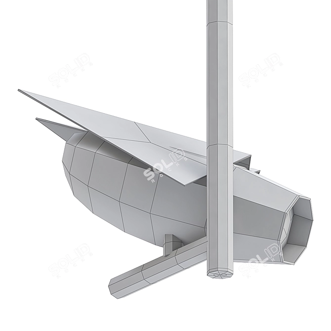 DesignLED 12 Track Light 3D model image 2