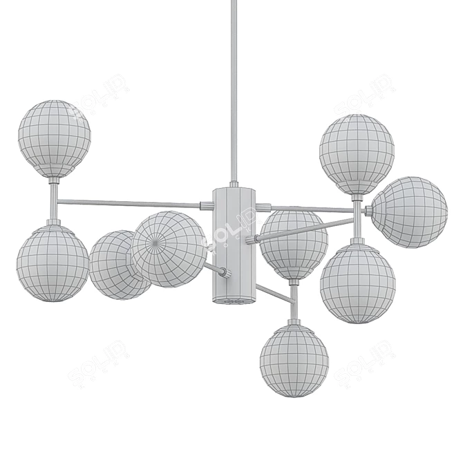 Stunning Dudley Chandelier 3D model image 2