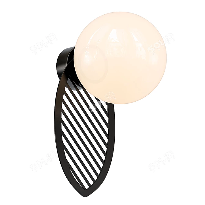 FYLLO B - Elegant Wall Sconce 3D model image 1