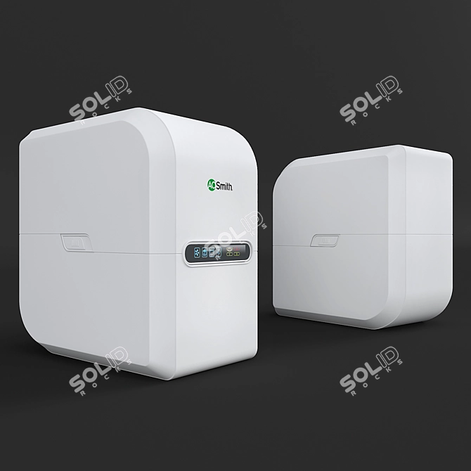 Compact Ao Smith G2 Water Purifier 3D model image 2