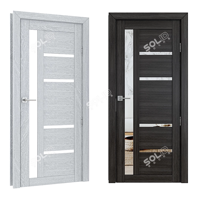 Russian Carda Doors: Realistic 3D Model 3D model image 1