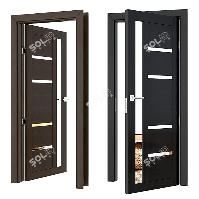 Russian Carda Doors: Realistic 3D Model 3D model image 2