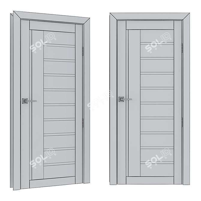 Carda Russian Doors - Realistic 3D Model 3D model image 3