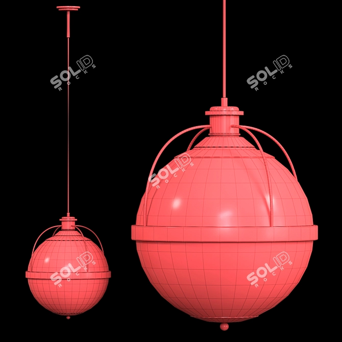 29 Pendant Light: Stylish Illumination for Your Space 3D model image 4