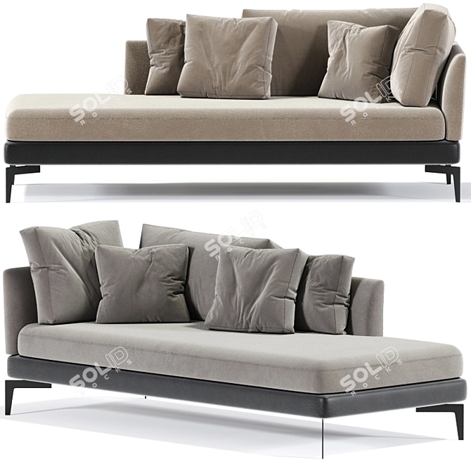 Flexform Feel Good Lounge 3D model image 3