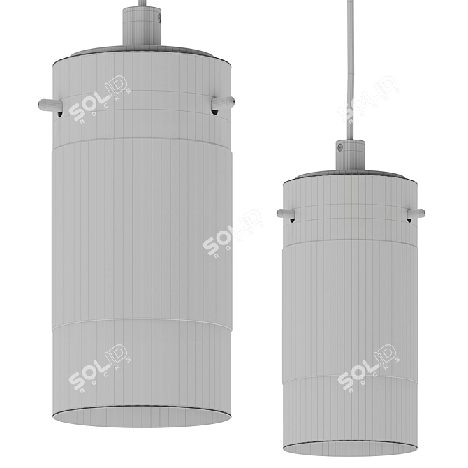 Meyer Pendant: Sleek Modern Lighting 3D model image 3