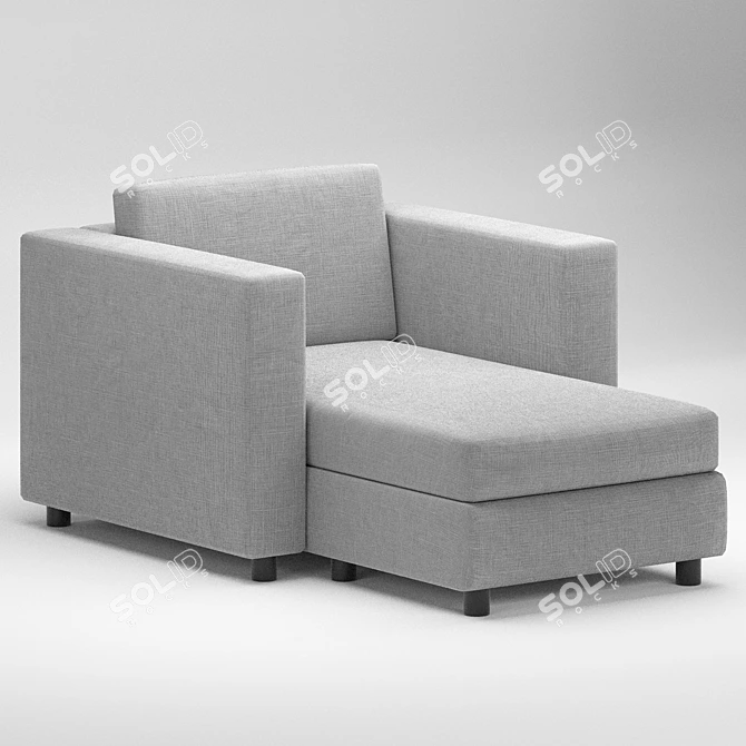 Finnala Corona 5.2 Sofa 3D model image 2