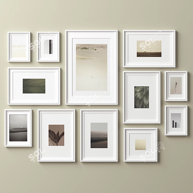 Versatile Frames Collection - Set of 12 3D model image 2