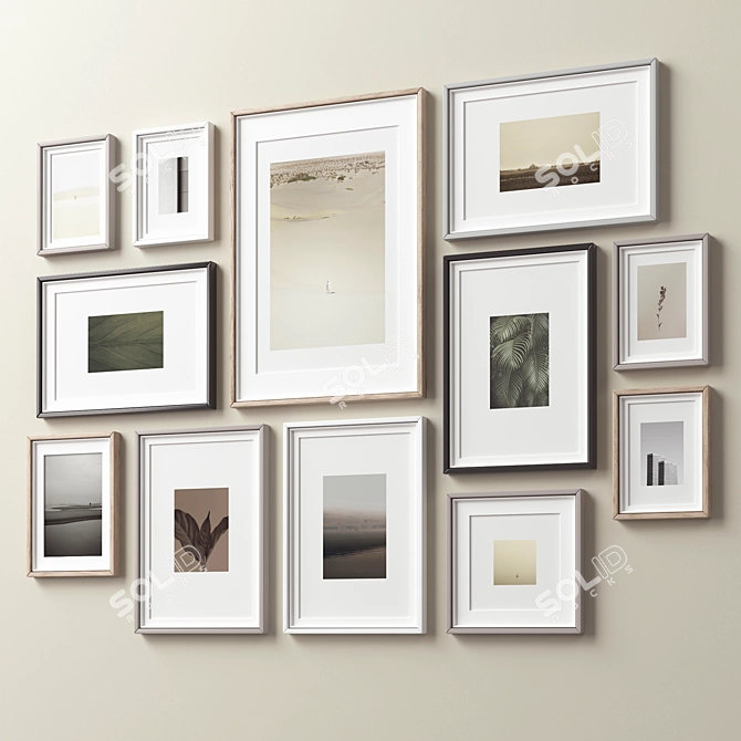 Versatile Frames Collection - Set of 12 3D model image 7