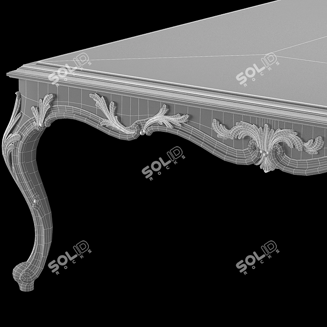 Elegant Roberto Giovannini Coffee Table 3D model image 3