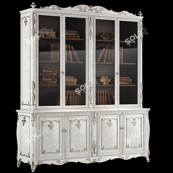 Roberto Giovannini Art Bookcases 3D model image 2