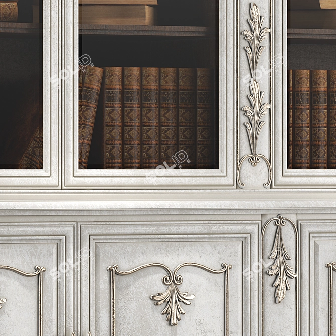 Roberto Giovannini Art Bookcases 3D model image 3