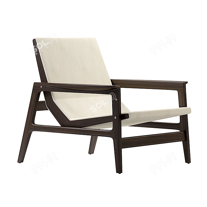 Ipanema Comfort Chair 3D model image 2
