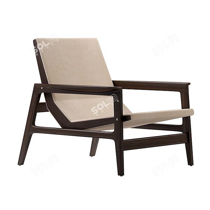Ipanema Comfort Chair 3D model image 3