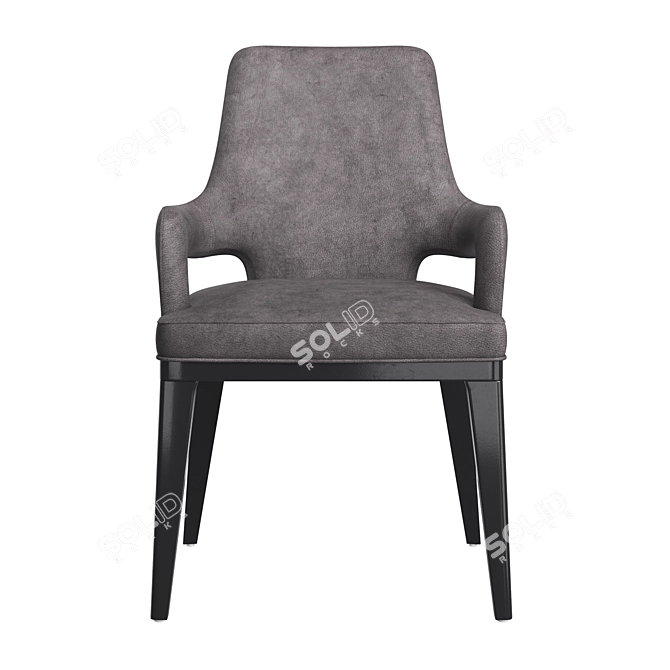 Modern Aspen Armchair 3D model image 2