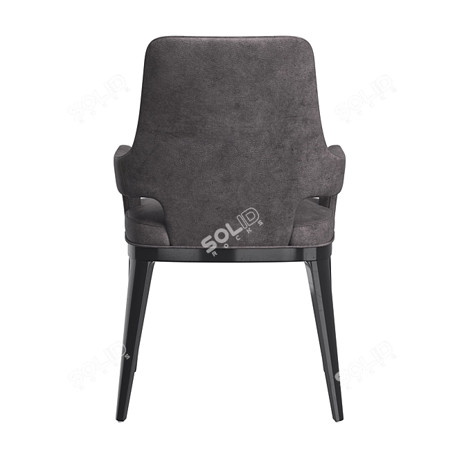 Modern Aspen Armchair 3D model image 3