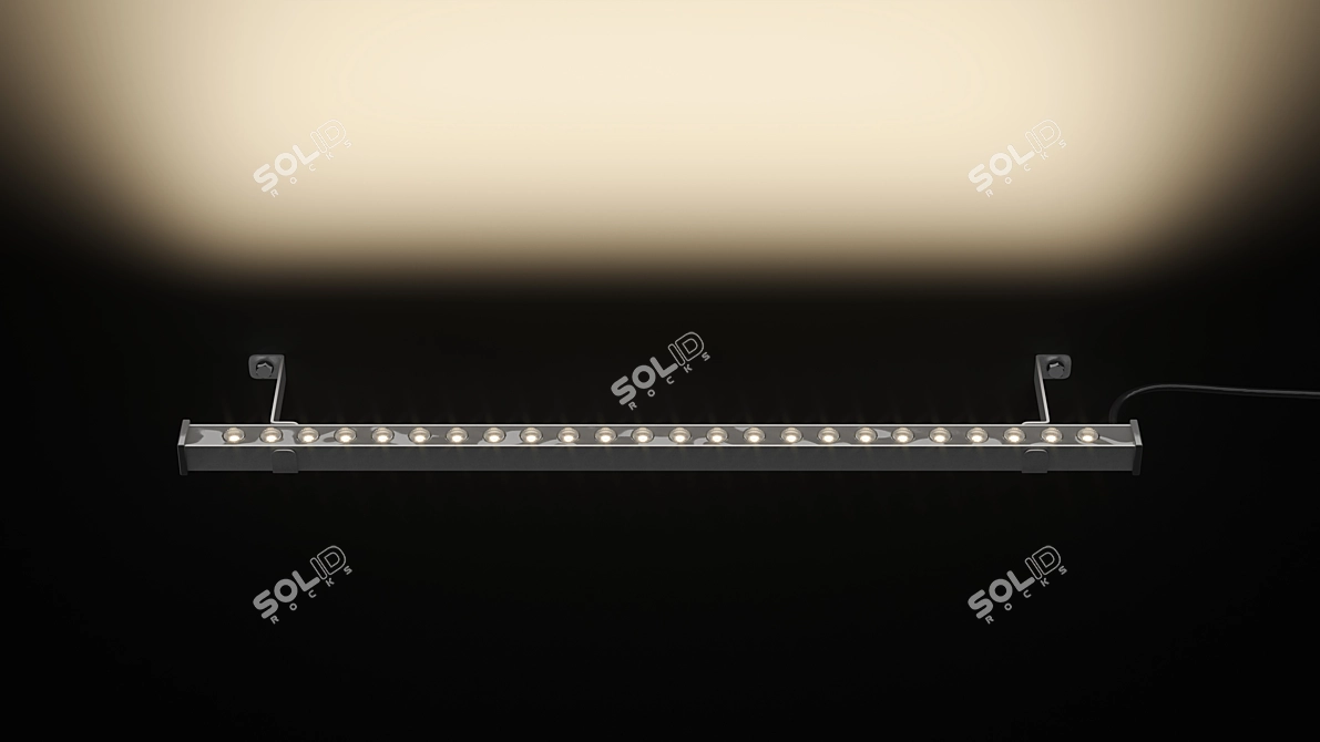 Compact Linear Light: WPLINE 14W 3D model image 1