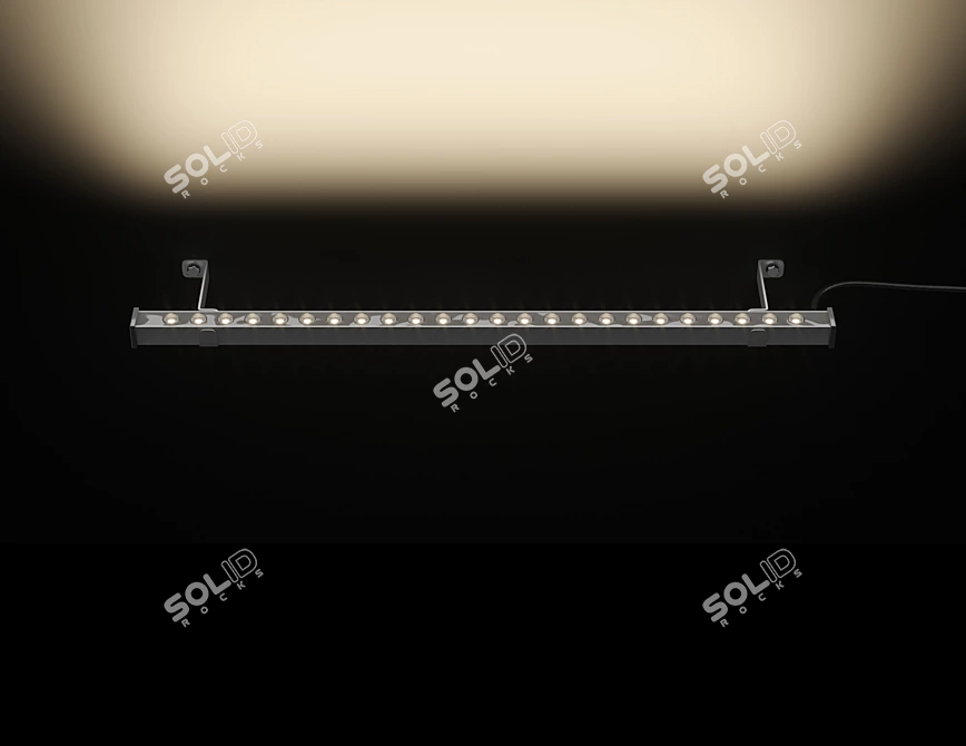 Compact Linear Light: WPLINE 14W 3D model image 5