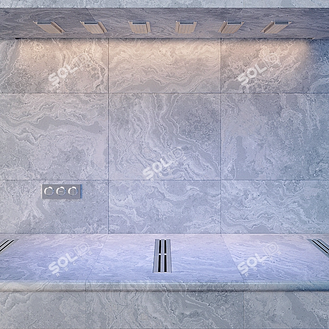 Ultimate Relaxation: Dornbracht Horizontal Shower 3D model image 2