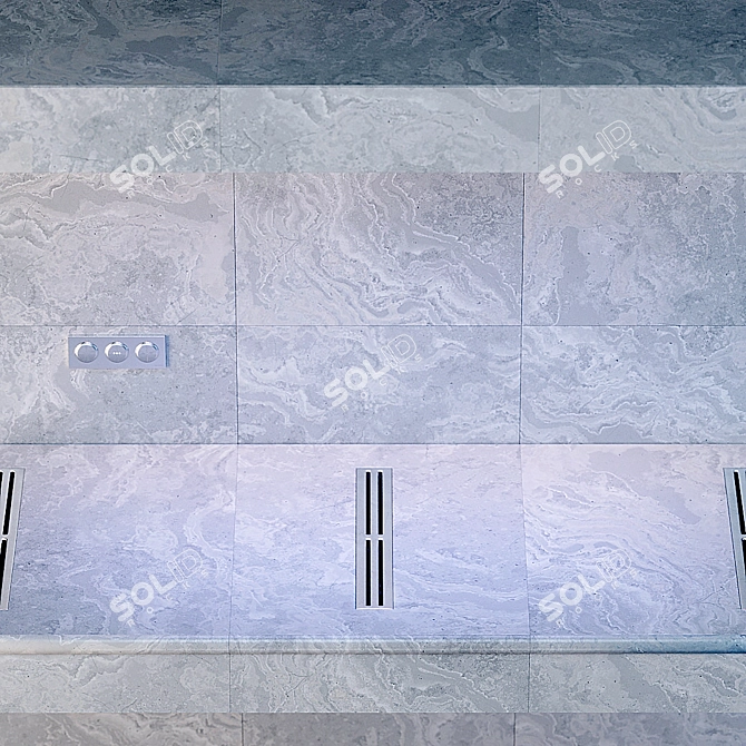 Ultimate Relaxation: Dornbracht Horizontal Shower 3D model image 3