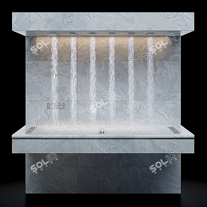 Ultimate Relaxation: Dornbracht Horizontal Shower 3D model image 7