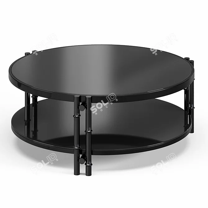 My Story Round Cocktail Table 3D model image 2