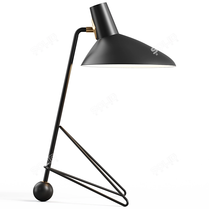 Artilleriet Tripod Table Lamp 3D model image 4