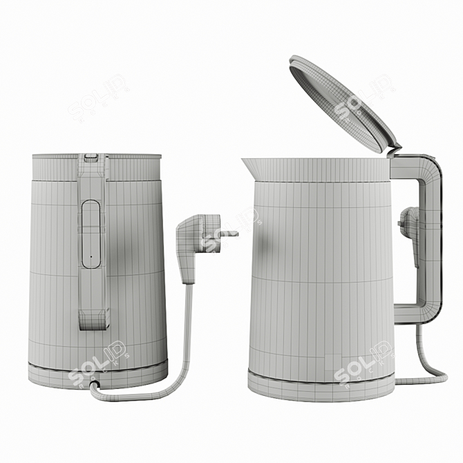 Smart Xiaomi Electric Kettle: Fast, Safe, and Convenient 3D model image 6