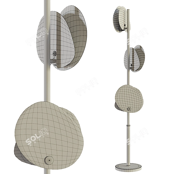 Handle Studio Alchemy Floor: Modern Floor Lamp 3D model image 2