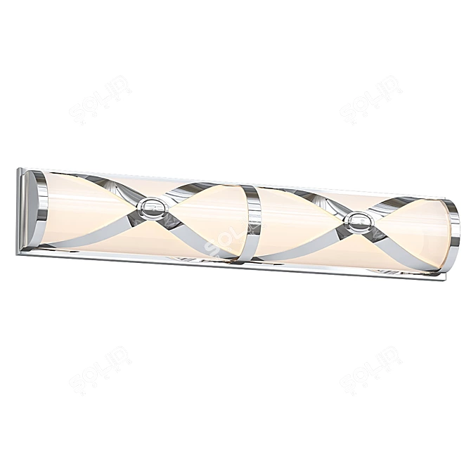 Luxury Bath Light Fixture 3D model image 1