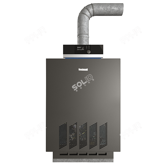 Efficient Gas Boiler Buderus G124 WS 3D model image 2