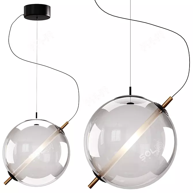 Modern Hanging Lamps - Exclusive Aliexpress Deals! 3D model image 1