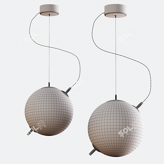 Modern Hanging Lamps - Exclusive Aliexpress Deals! 3D model image 3