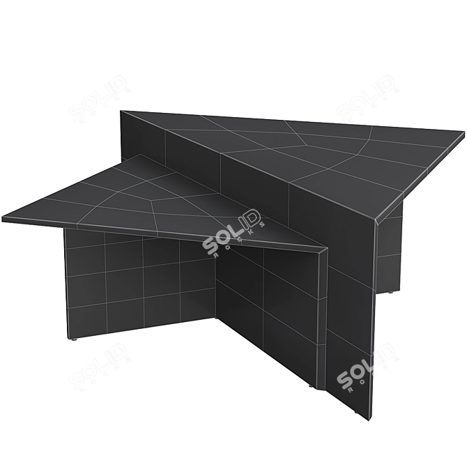 Fulham Coffee Table: Elegant and Stylish 3D model image 3