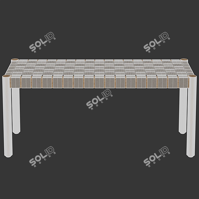 Contemporary Betty Bench for Artilleriet 3D model image 3