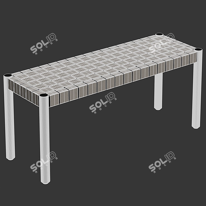 Contemporary Betty Bench for Artilleriet 3D model image 4