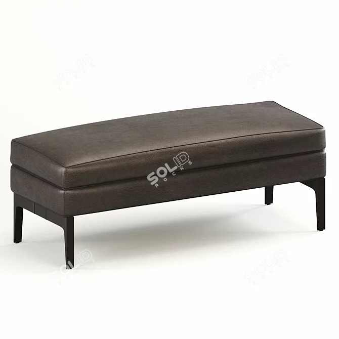 Contemporary Upholstered Bench: VOLAGE EX-S NIGHT by Cassina 3D model image 1