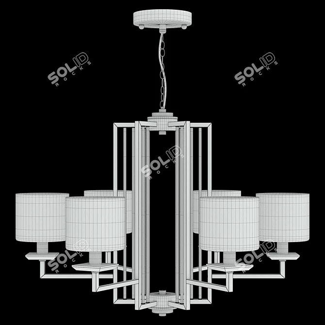 Modern Nicolas SP-PL6 Pendant Light 3D model image 5